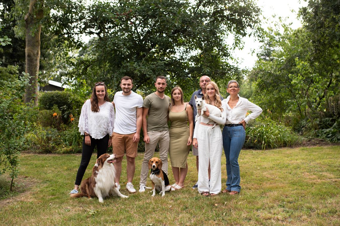 Une séance photo en famille à domicile à Geneston, loire-atlantique