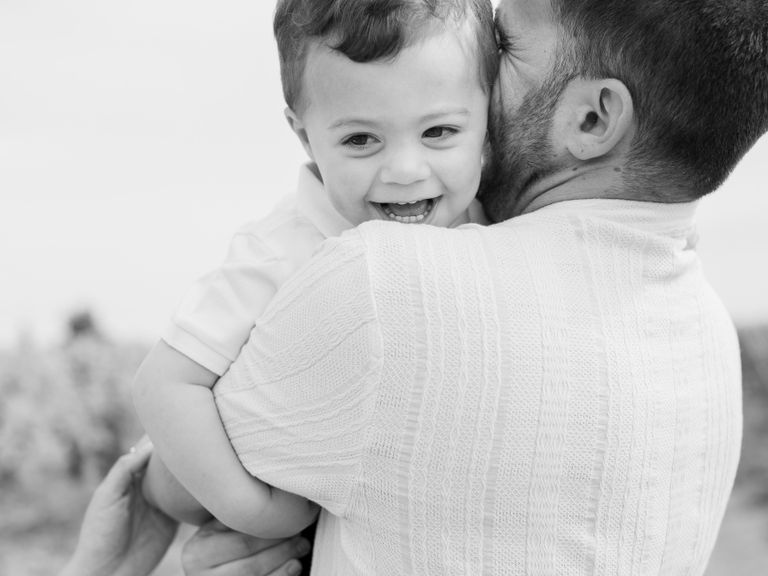 Une séance famille papa enfant 