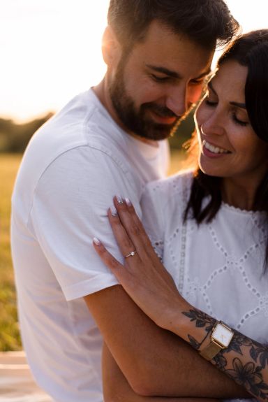 Photographe de couple en extérieur à geneston, loire-atlantique